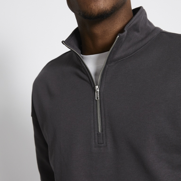 Halb-zip-sweatshirt "Frank"